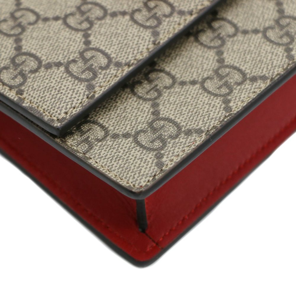 12545 - Gucci GG Supreme Mini Bag With Cherries 481291 - Picture 9 of 12